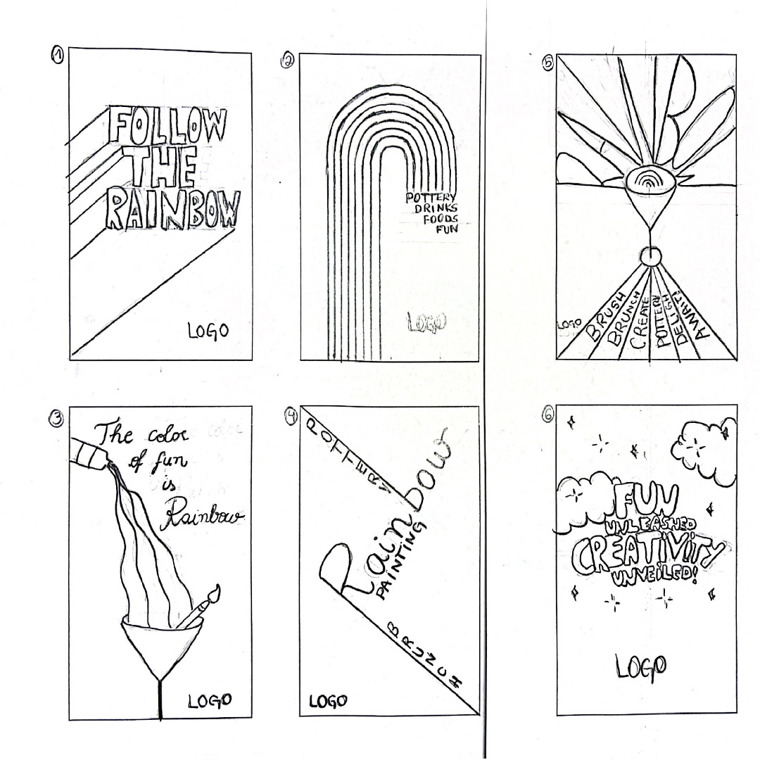 Poster design sketches