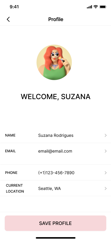 Design process and user journey mapping